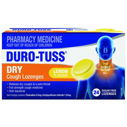 duro-tuss dry cough lozenges