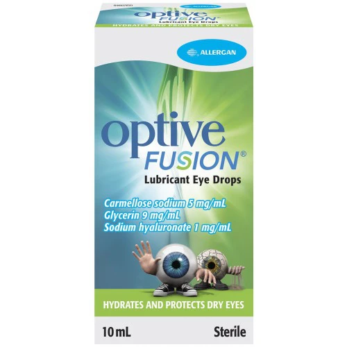 allergan optive fusion lubricant eye drops