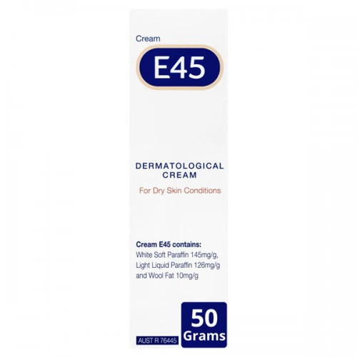 e45 dermatological cream