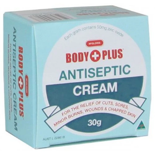 body plus antiseptic cream