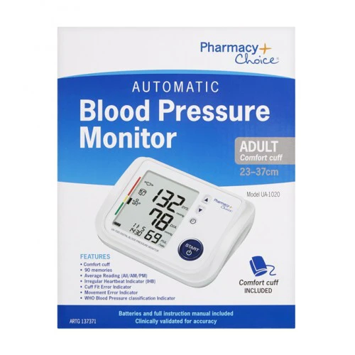 Pharmacy choice blood pressure monitor