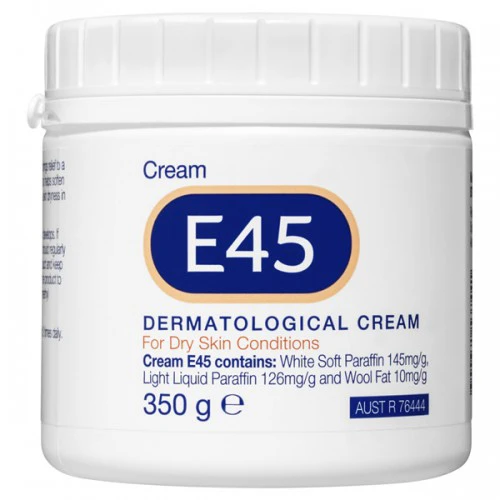 e45 dermatological cream