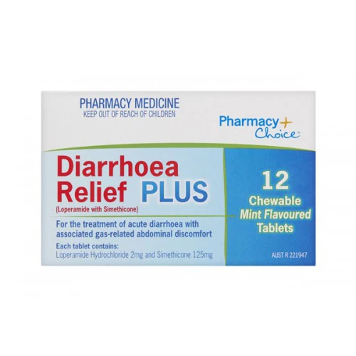 pharmacy choice diarrhoe relief plus