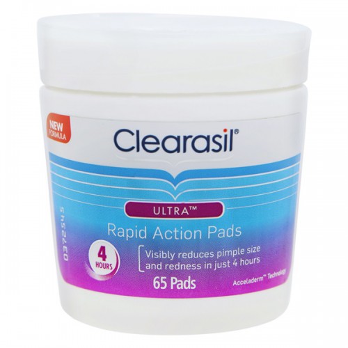 clearasil ultra rapid action pads