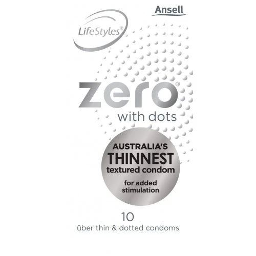 lifestyleszero with dots condoms