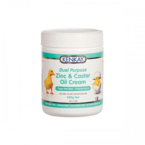 Kenkay Zinc & Castor Oil Cream Jar 500g Chemist Outlet