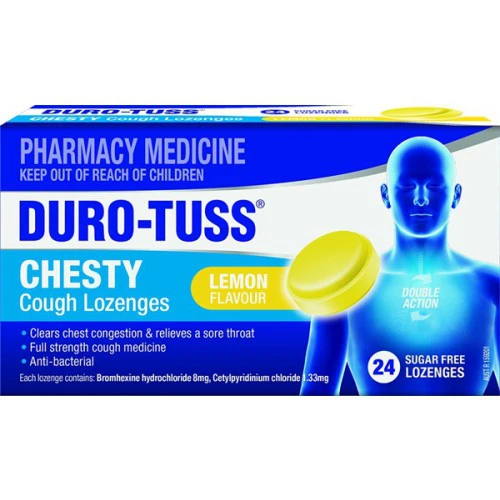 duro-tuss chesty cough lozenges