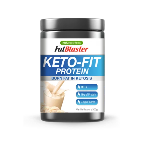 naturopathica fat blaster keto-fit protein vanilla