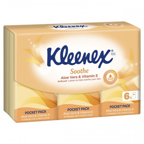 kleenex soothe skin