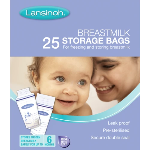 lansinoh breastmilk 25 storage bags