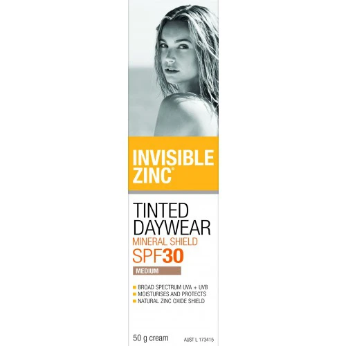 invisible zinc tinted daywear mineral shield