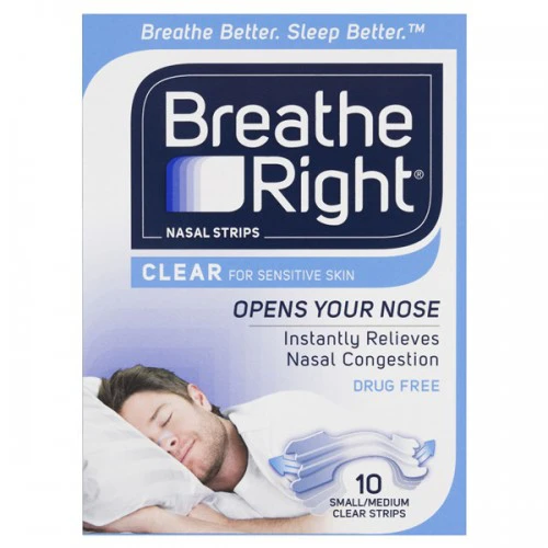 breathe right nasal strips small medium