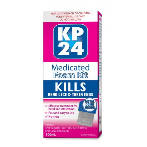 k 24 medicated foam kit
