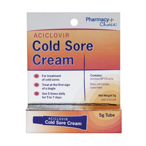 aciclovir cold sore cream