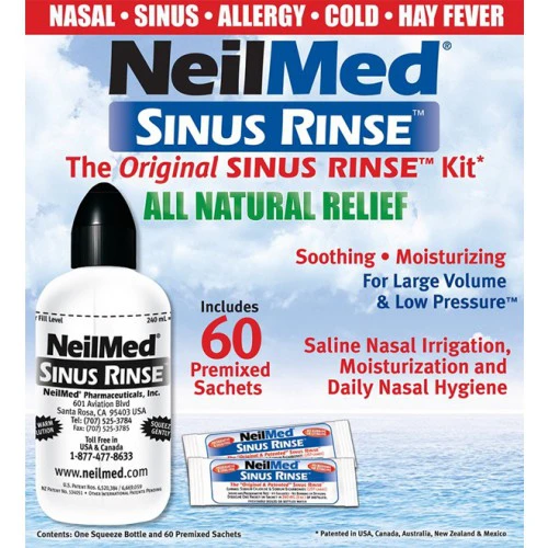 neilmed sinus rinse all natural relief