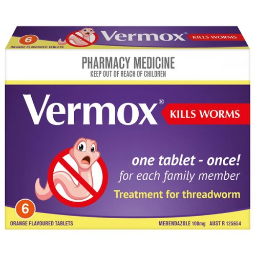 vermox treatment for threadworm