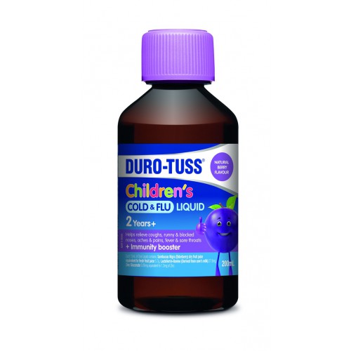 duro-tuss children's cold & flu liquid