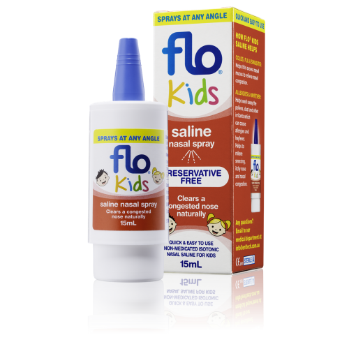 flo kids saline nasal spray