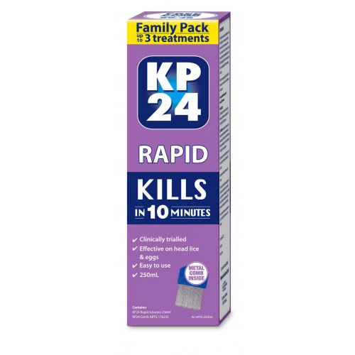 KP 24 rapid headlice treatment