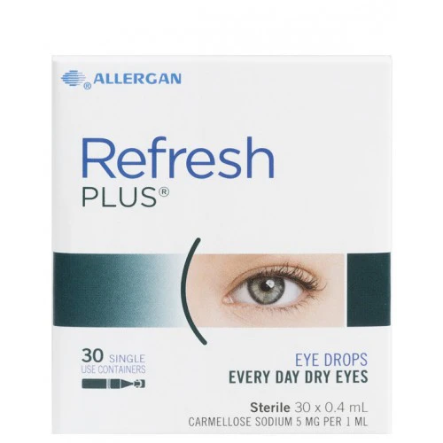 allergan refresh plus eye drops