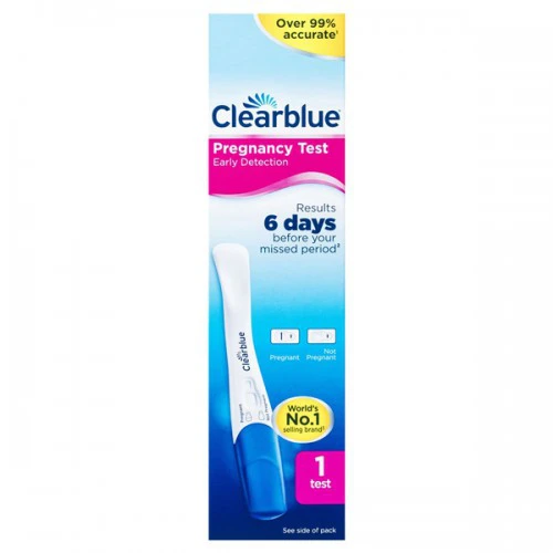 clearblue 6 days pregnancy test
