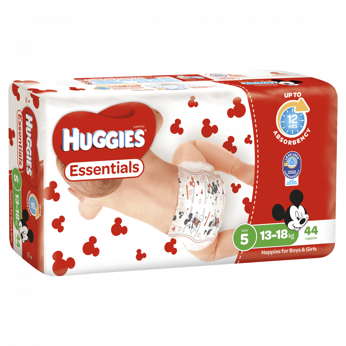 huggies essentials nappies for boys and girls