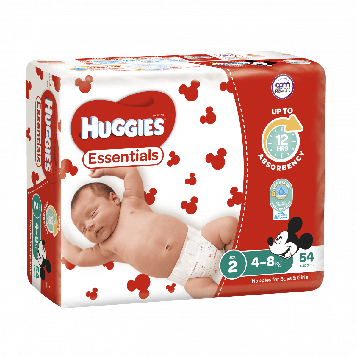 huggies essentials nappies for boys and girls