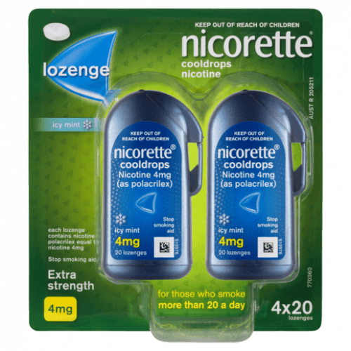 nicorette cooldrops