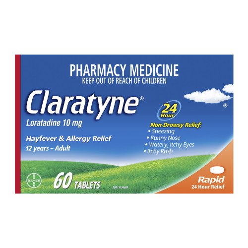 claratyne 60 tablets