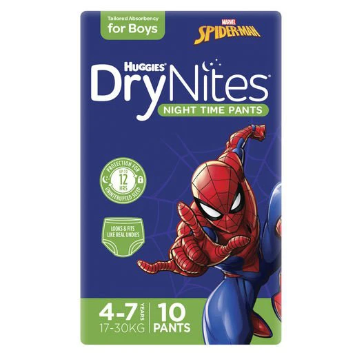 huggies dry nites night time pants