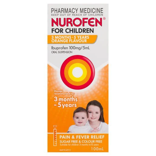 nurofen for children pain and fever relief