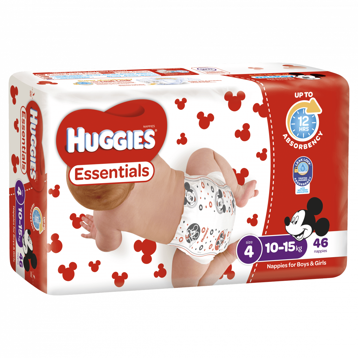 huggies essentials nappies for boys and girls