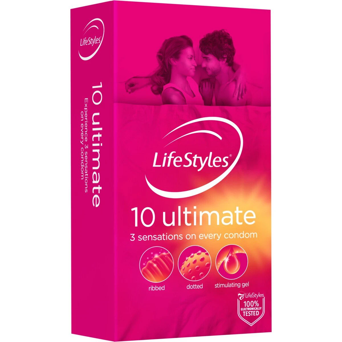 ultimate 3 sensations on every condom
