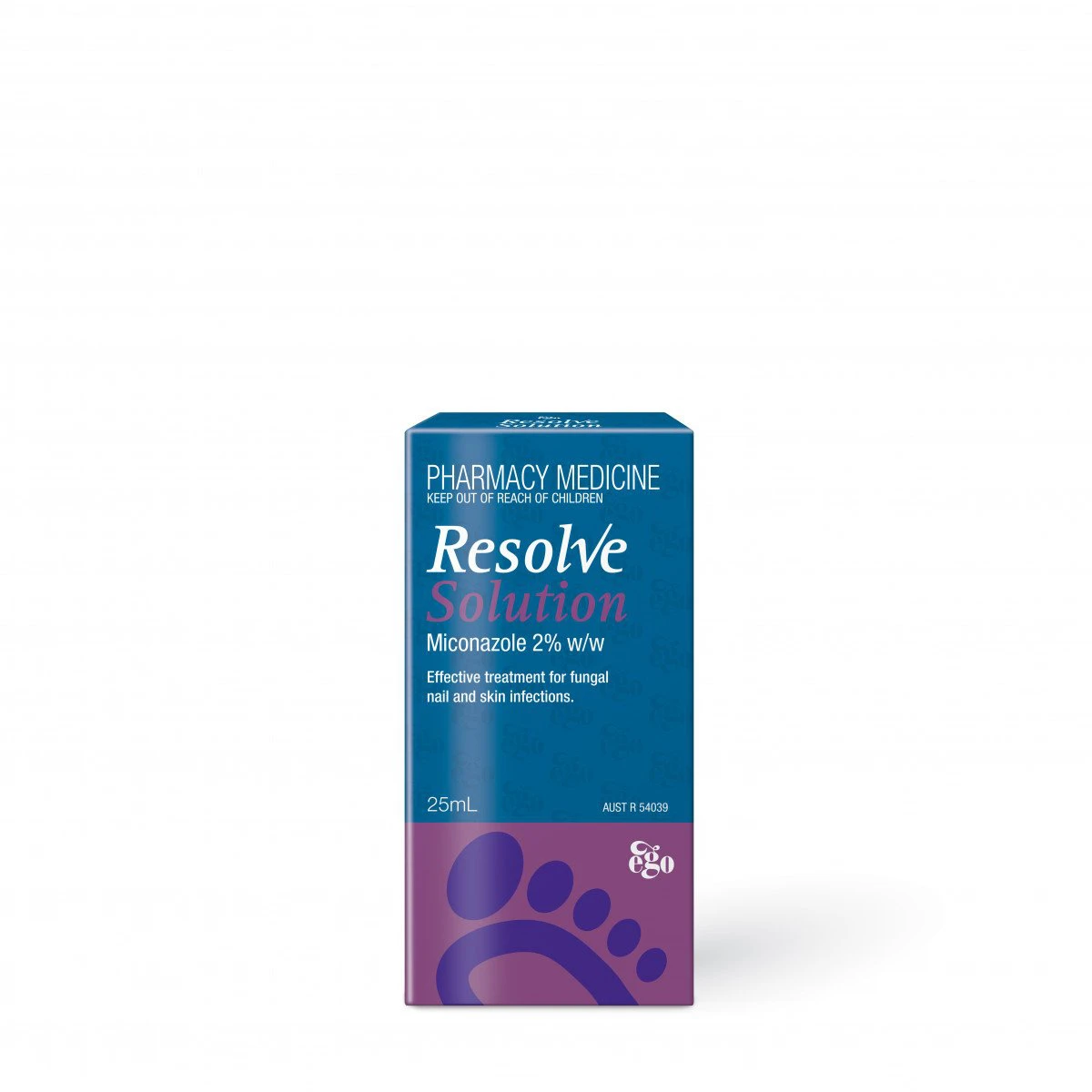 resolve solotion miconazole for fungal nail and skin infections