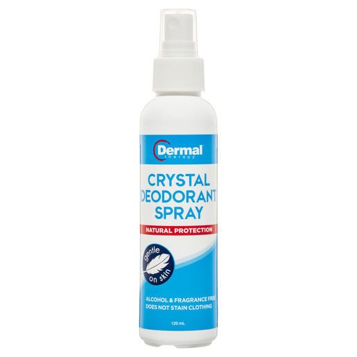 dermal crystal deodorant spray