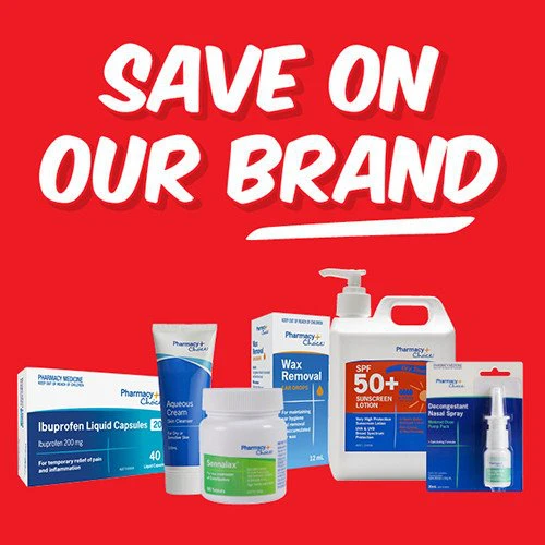 Save on our brand